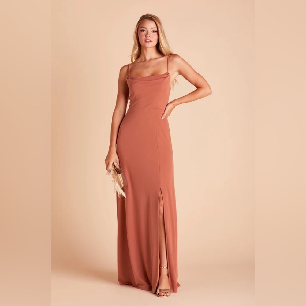 Birdy Grey - Ash Dress - Crepe Terracotta - XS